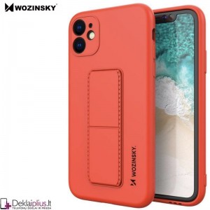 Wozinsky 4in1 švelnaus silikono dėklas - raudonas (Apple Iphone 12)